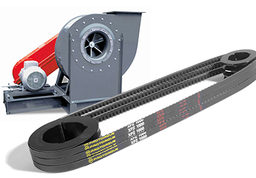 Aplicação de correias de transmissão